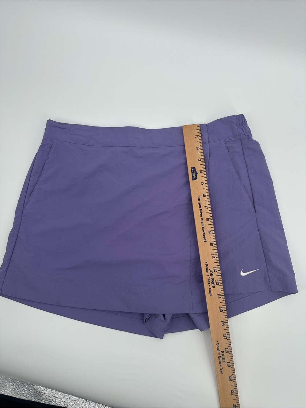 Nike Dri-FIT Women's Lavender Golf Skort Size L Snap Front Wrap Style NWT 1279 - Picture 5 of 9